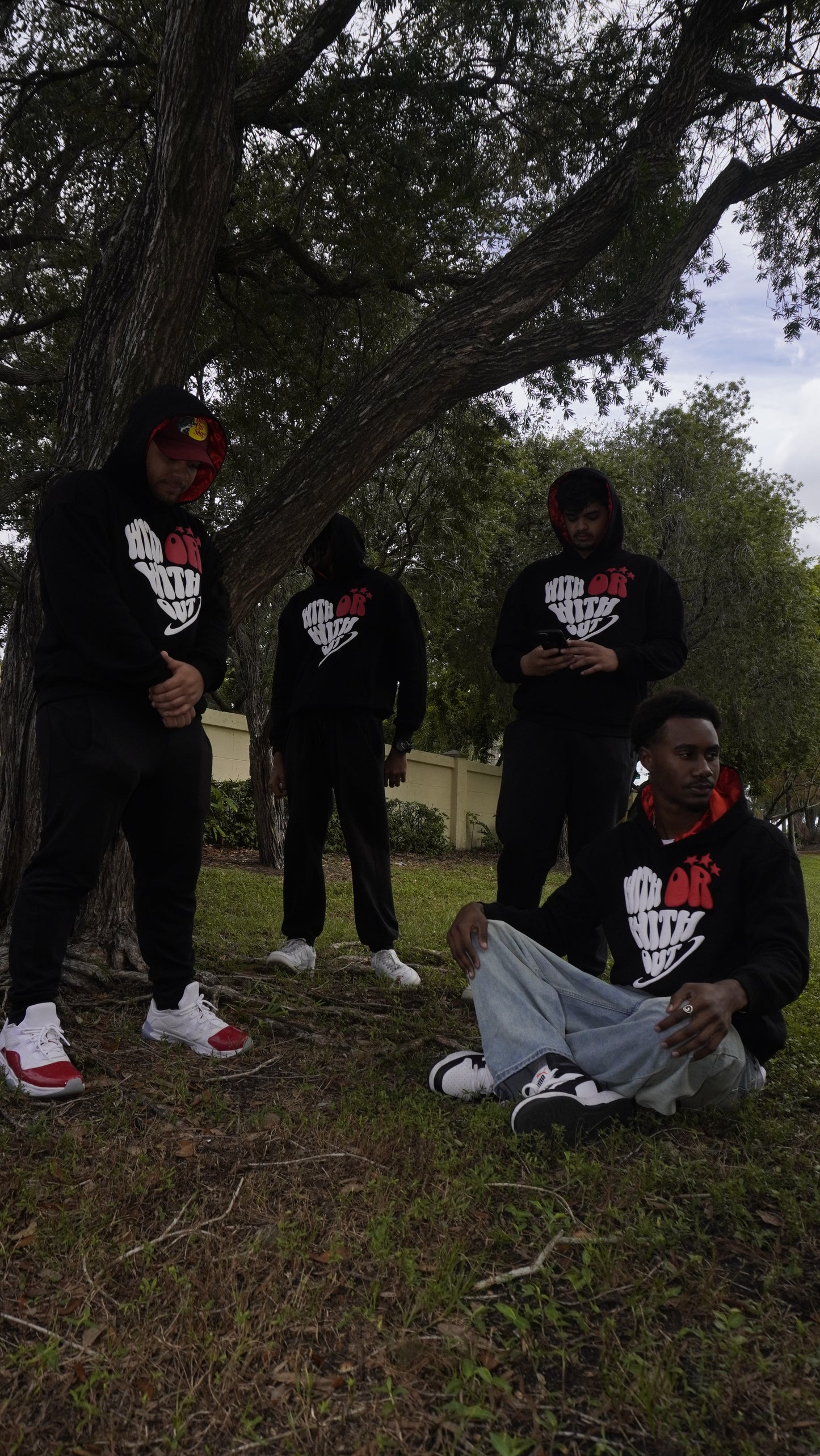 With or Without hoodies